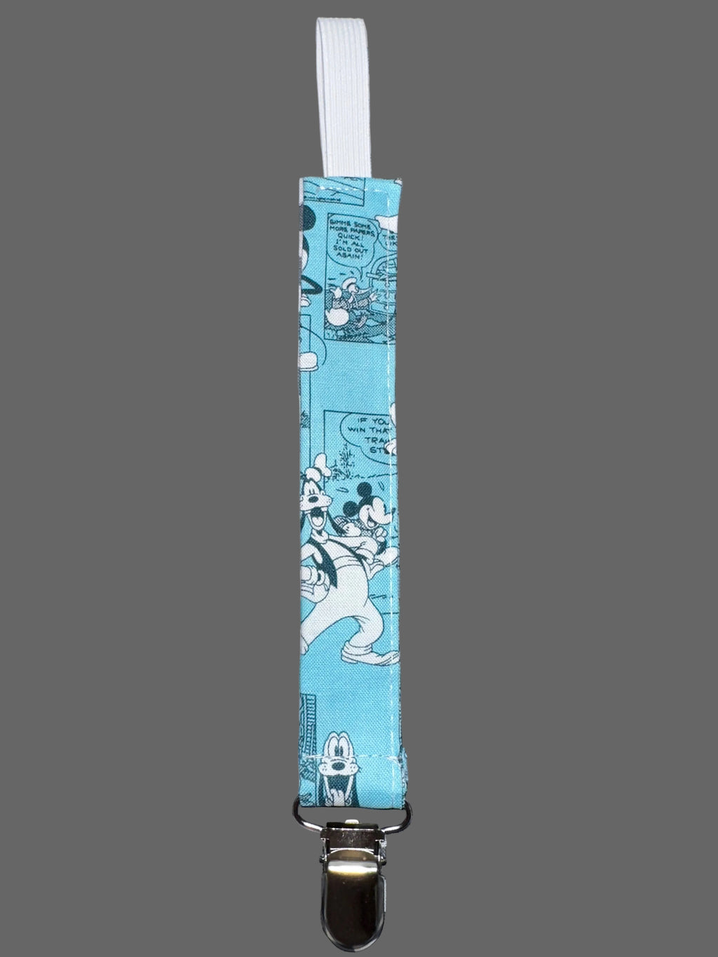 Mickey Mouse pacifier clip