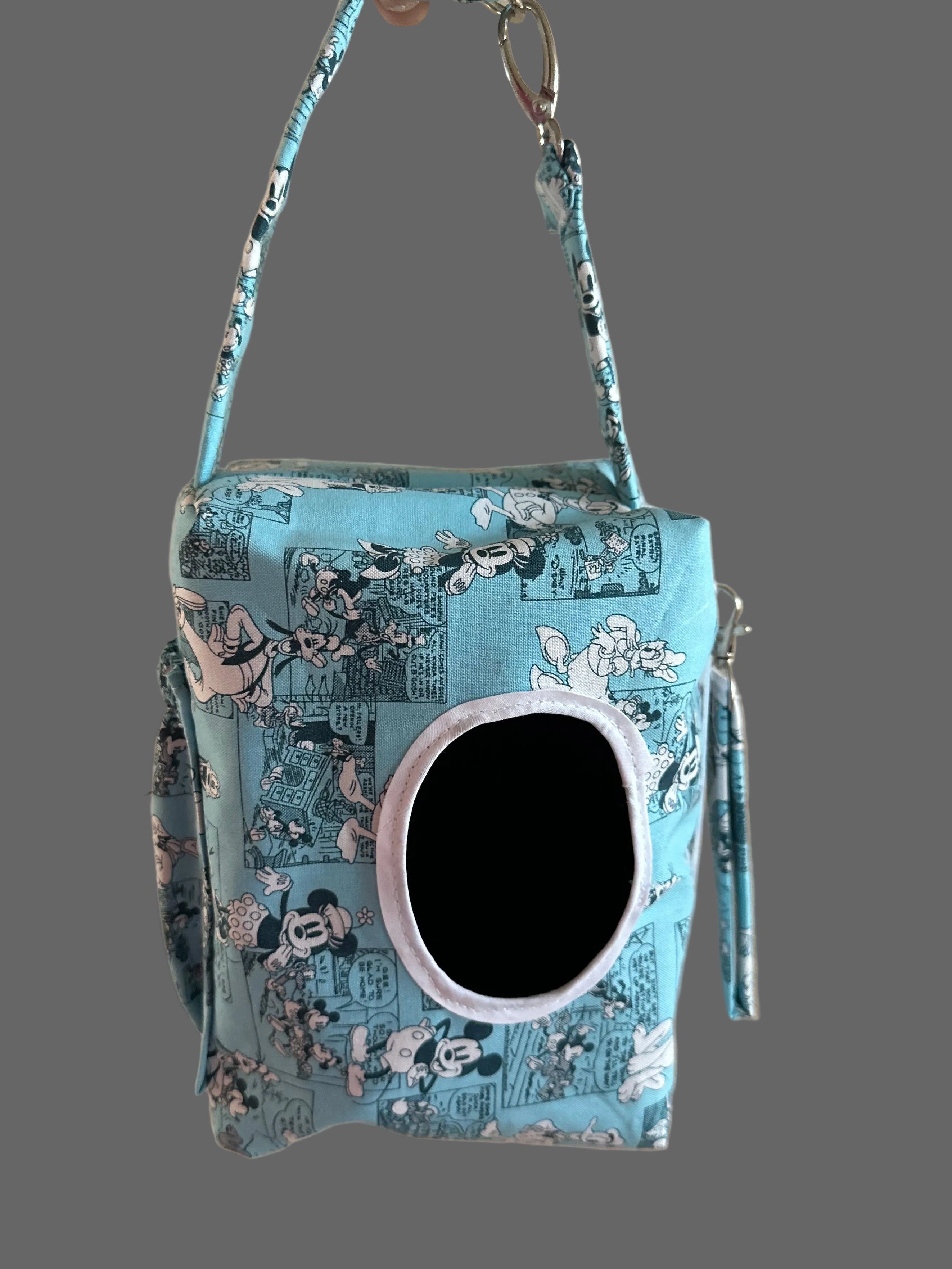 Mickey mouse wiper bag with bottle holder