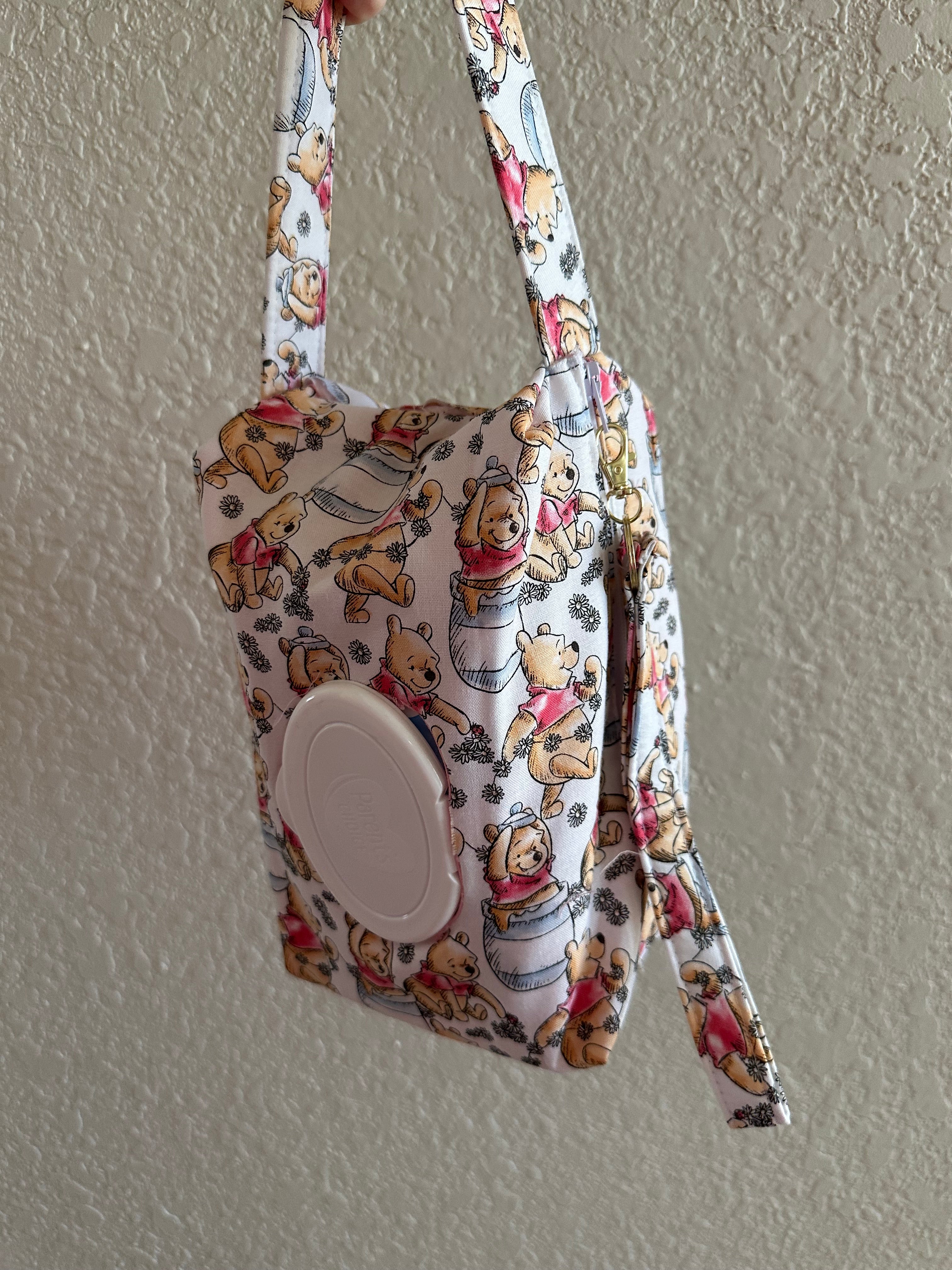 Diaper and wipe pouch